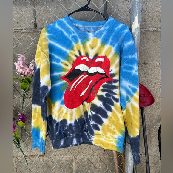 Rolling Stone Tie Dye Men’s Small Sweater - Picture 1 of 4